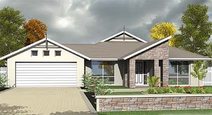 3d render - endeavour home plan Hervey Bay - Steve Bagnall Homes