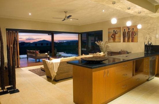Atlantis large family room - Atlantis custom-built home in Hervey Bay